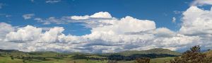 Cumuliform cloudscape over Swifts Creek, Australia [image credit: Wikipedia]