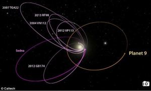 The hunt for 'Planet 9' [image credit: Caltech]